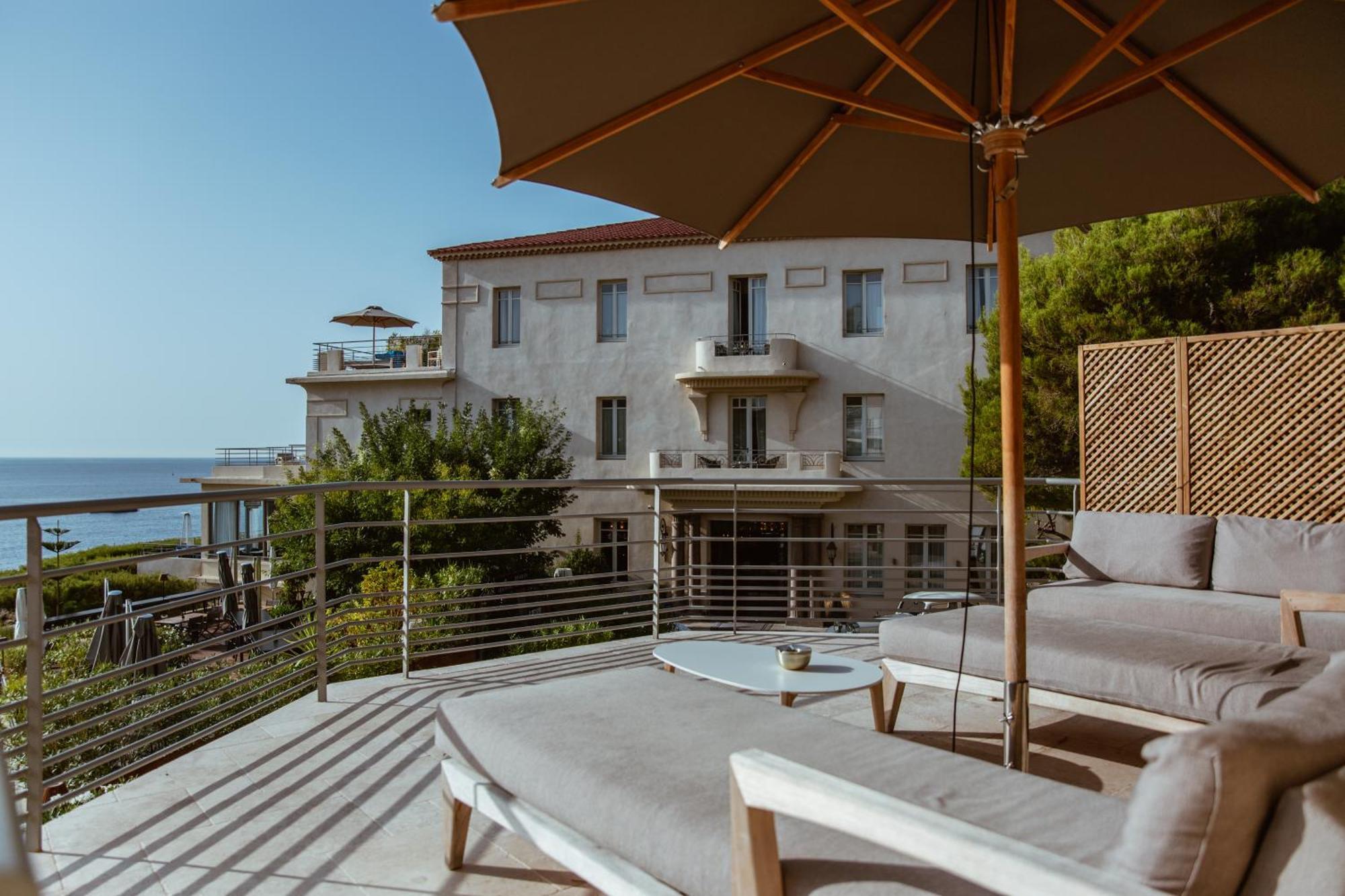 Hotel Les Roches Blanches Cassis Exteriör bild