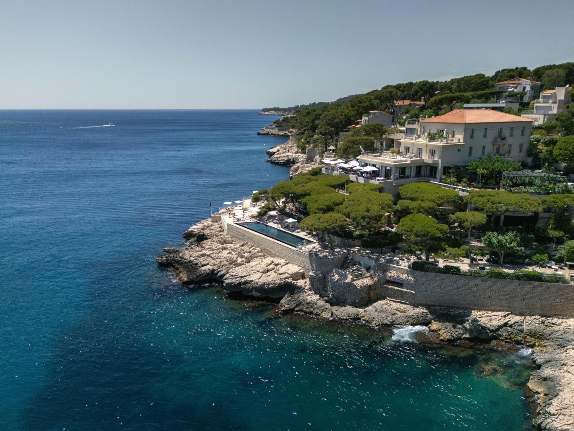 Hotel Les Roches Blanches Cassis Exteriör bild